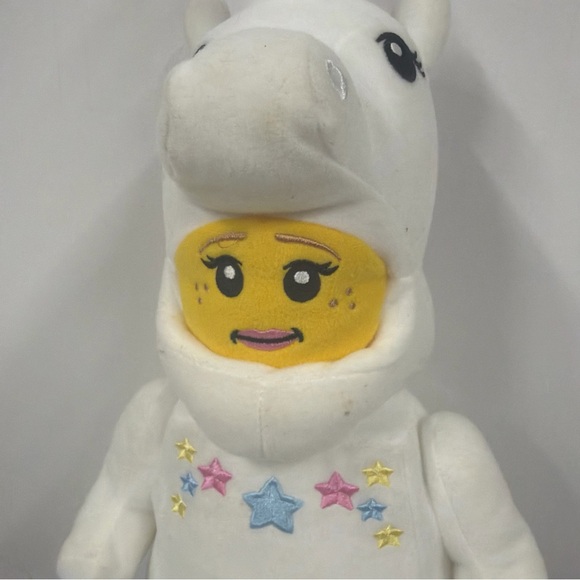 Lego Iconic Unicorn Girl 17" Plush Minifigure Character - Picture 4 of 8